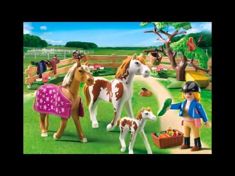 Playmobil Granja Cuidadora con caballos 5227
