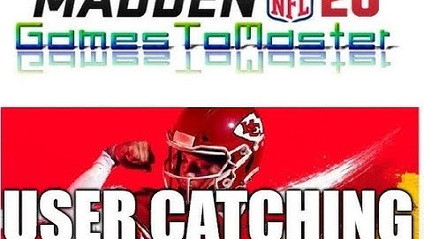Madden 20 Glitches Cheats and Tips - More User Catching Route