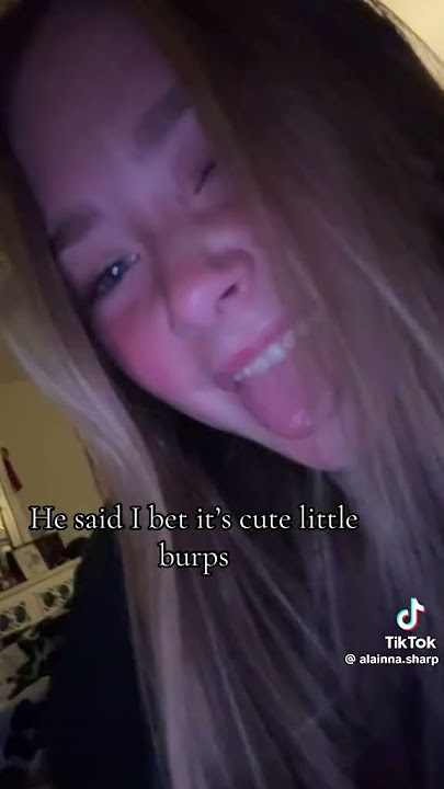 BEAUTIFUL GIRL BURPING A STORM WOW!!!!