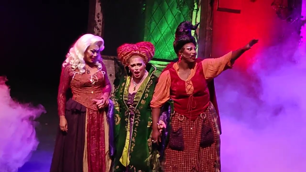 Hocus Pocus Live  Down the Witches Road #GingerMinj #Jujubee #SapphiraCristal