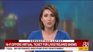 Hi Fi offers virtual tickets for livestreamed shows