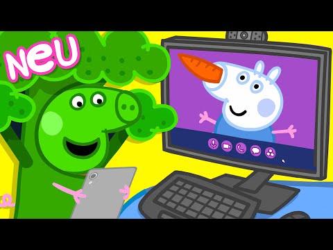 Peppa-Wutz-Geschichten | Der Videoanruf | Videos für Kinder