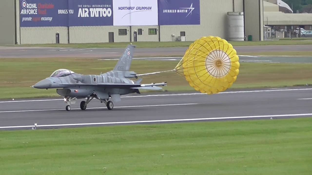RIAT 2016 Polish F-16 Tiger DemoTeam