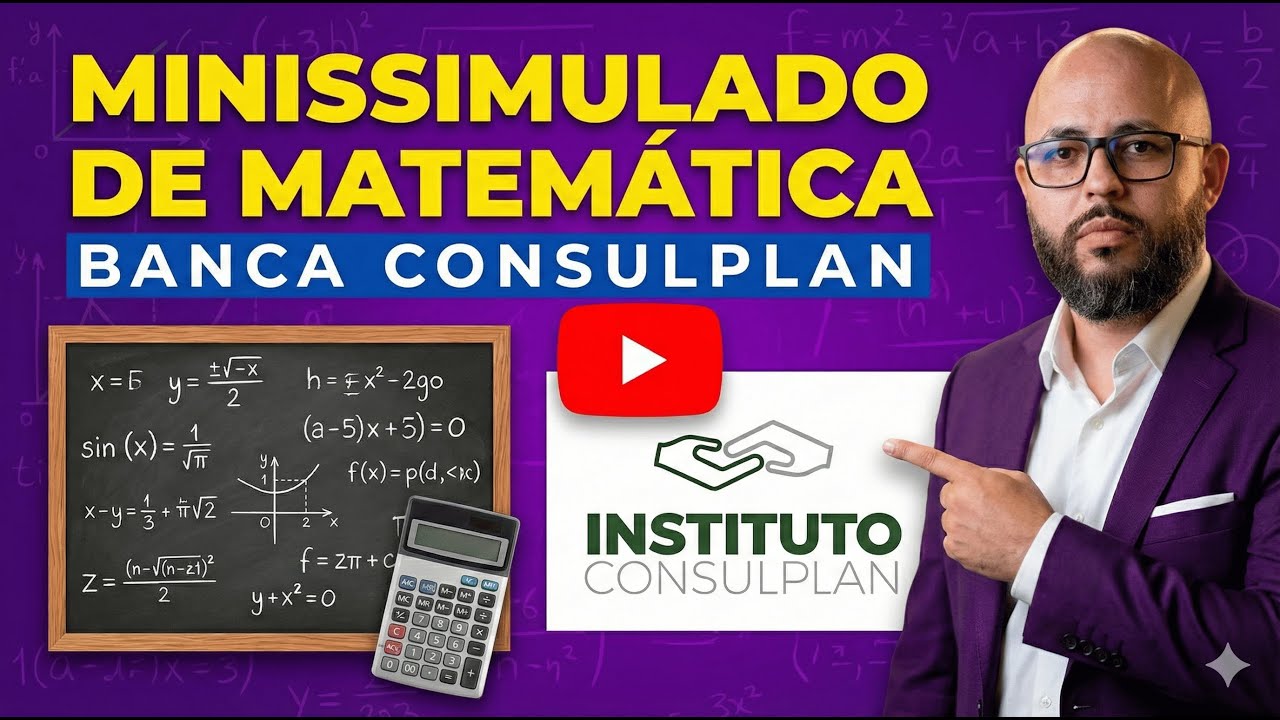 📊 Minissimulado de Matemática - Banca CONSULPLAN