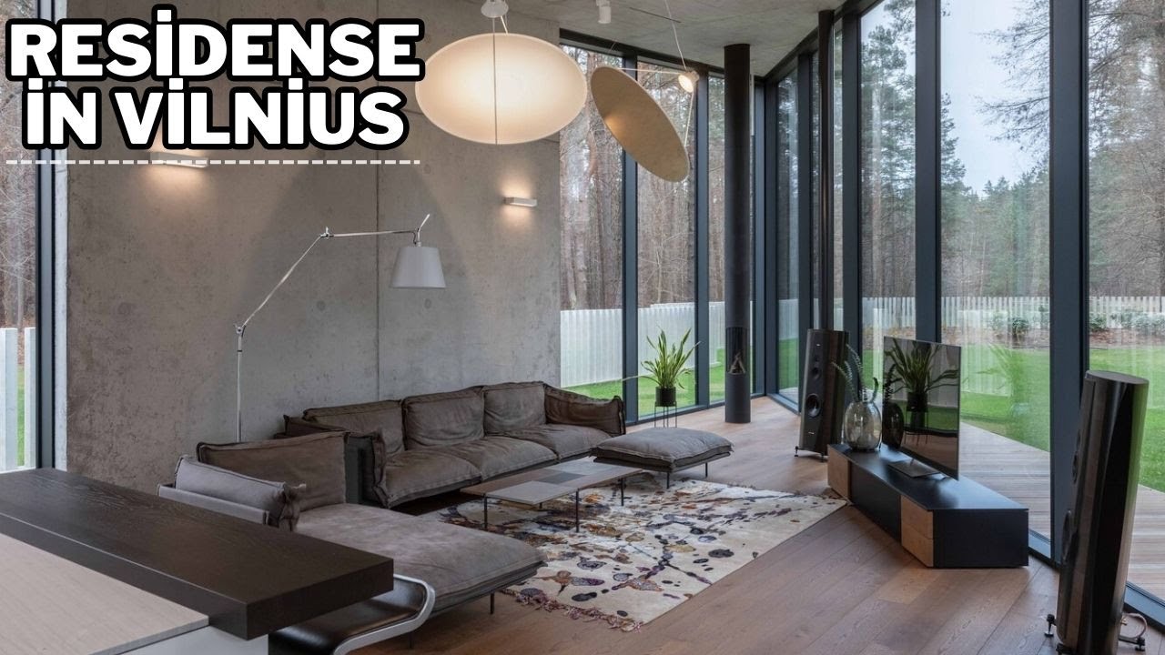Residense in Vilnius | Modern House by G.Natkevicius & Partners (2024)