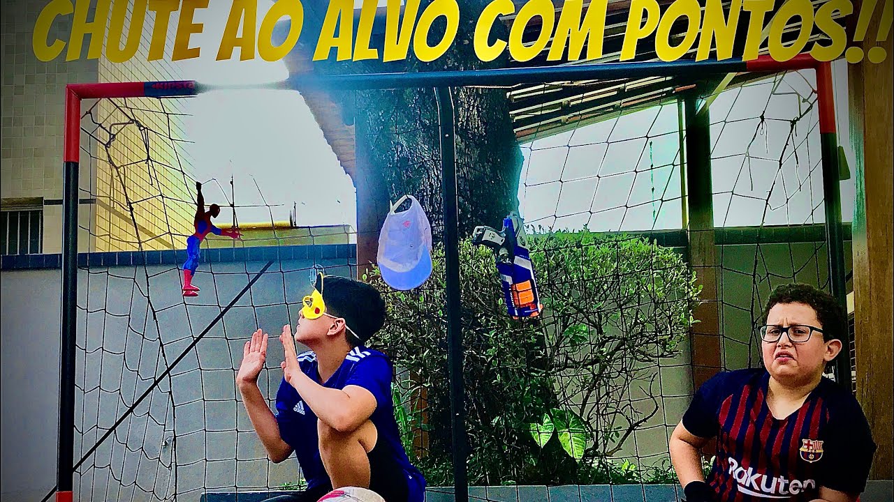 DESAFIO DO CHUTE AO ALVO 🎯 YouTube
