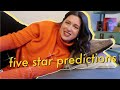 Five star predictions but I'm on the floor | Drinking By My Shelf