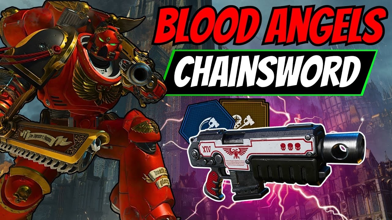 BLOOD ANGELS Assault Chainsword Build RIPS Through Endless Tyranid Swarms - Space Marine 2