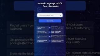 AI2SQL: No Coding SQL Queries | Best Free SQL Tool 2025 #Shorts