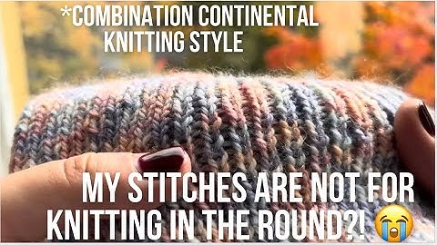 I use these 3 methods to knit in the round 