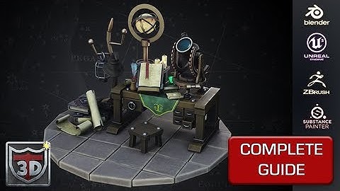 Blender 3 | Unreal Engine 5 | Complete | Guide Stylized Astronomy Scene | Environment | Tutorial