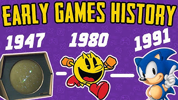 Early history of video games (1947-1991) | 30 years of gaming Episode 1
