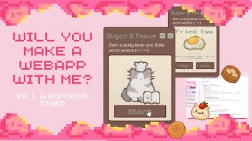 coding a pomodoro timer from scratch (aesthetic react + electron build)