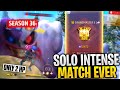 Solo Grandmaster Intense Match | Road to Grandmaster in Season 36 | @CrossbonesGaming
