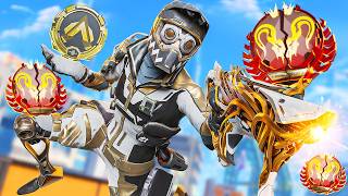 Full GOLD RANK OCTANE TAKES ON PRED LOBBIES (APEX SEASON 30) Update