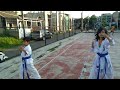 dharmais Dojo... teknik aga uchi....