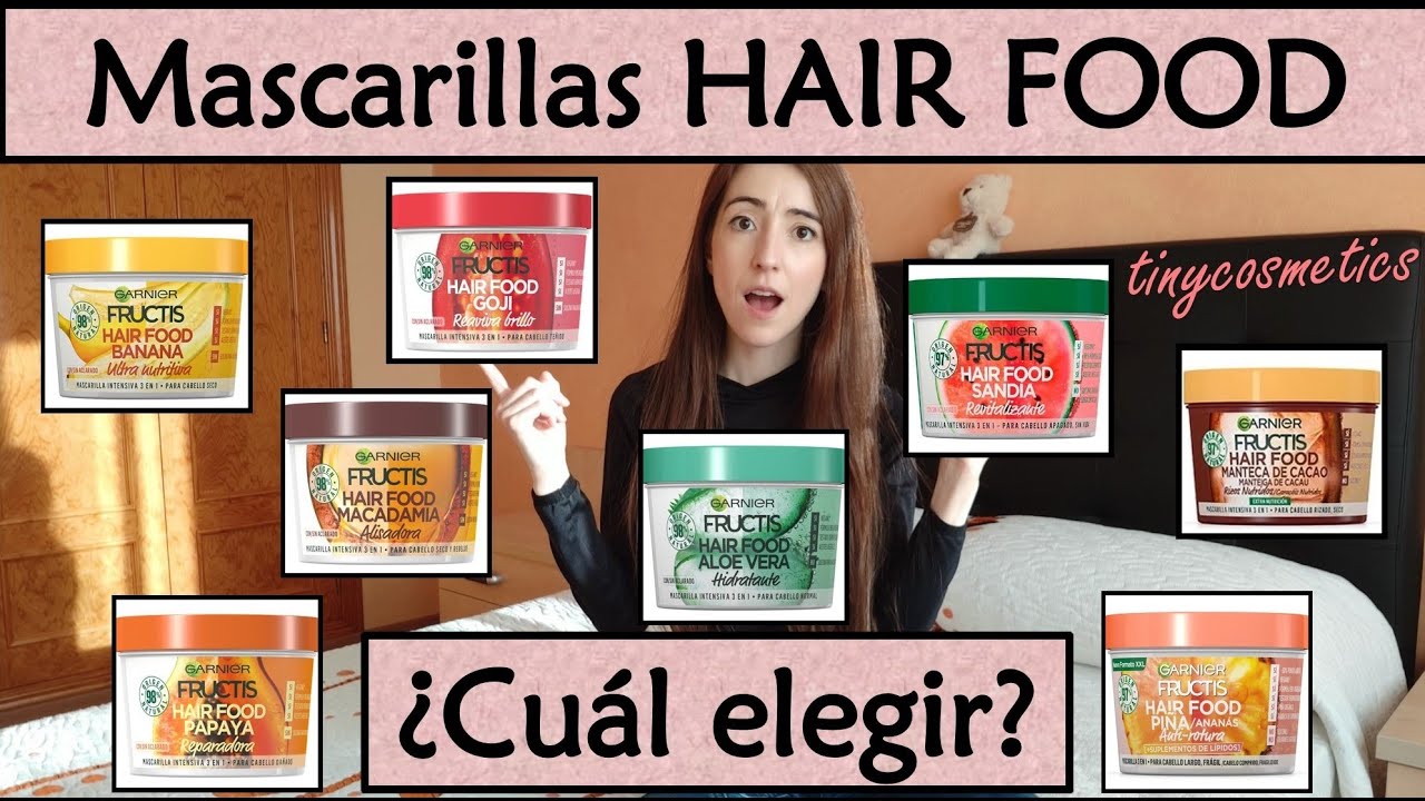 Garnier Hair masks: which one choose according to our hair type? {tinycosmetics} YouTube