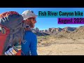 Fish river canyon hike