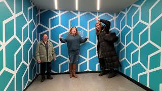 Boston Massachusetts Museum of Illusions Ames Room