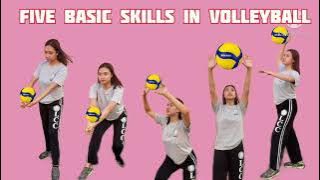 Five Basic Skills in Volleyball