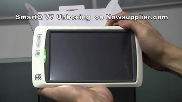SmartQ V7 Unboxing on Nowsupplier.com