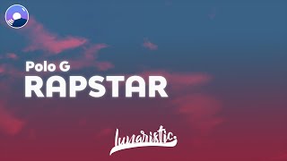 Miniatura de vídeo de "Polo G - RAPSTAR (Clean Version & Lyrics)"