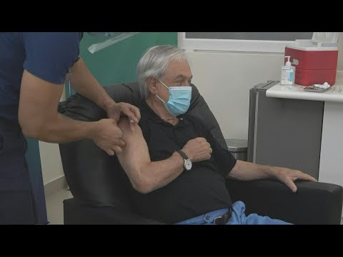 Presidente de Chile vacunado contra el coronavirus | AFP
