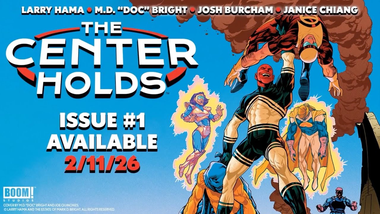 The Center Holds, Boom! Entertainment, Larry Hama | The Penultimate Book! | Indie Comics And Reviews