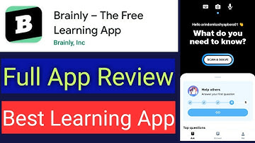 Brainly App Review | Brainly Questions Answers | Brainly The Free Learning App Full Review In Hindi