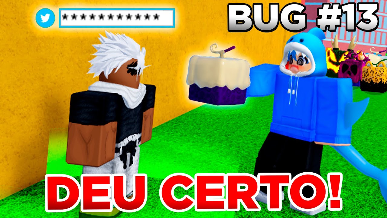 Rapaziada descobri um bug pra pegar fruta mitica no blox fruits se