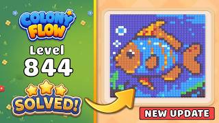 Colony Flow! Level 844 Walkthrough 🐜 | ABI GAMES Solution & Gameplay 🧩 (New Update) Update