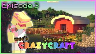 Buildin' a Barn | Crazy Craft (nostalgia bait) EP. 3