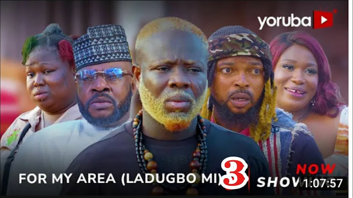 For my Area Part 3 Yoruba movie 2024 Drama Itele, Kola ajeyemi, Sidi, Odun Adekola, Dami Oni, Olaide