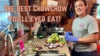 How to make old fashioned HOT chow chow!