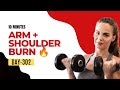 Arm Fat + Shoulder Toning Workout at Home #homeexercise #chairfitness #chairexercises #shoulder #arm