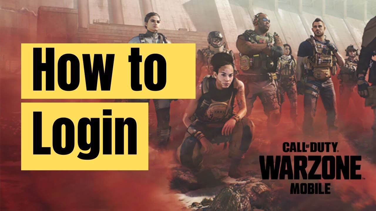 How to Login to Call of Duty Warzone Mobile