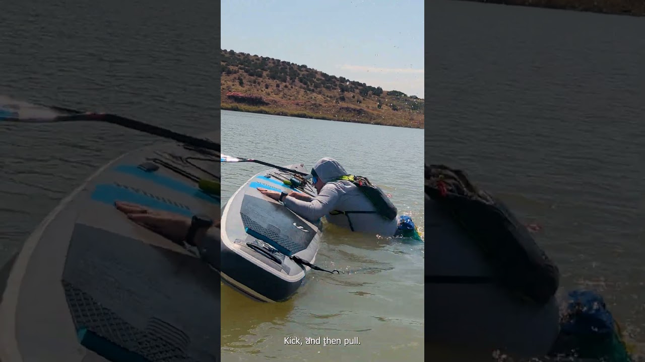 How to Get Back on Your SUP (from the side)