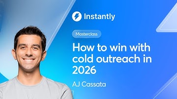 Masterclass: How to win with cold outreach in 2026
