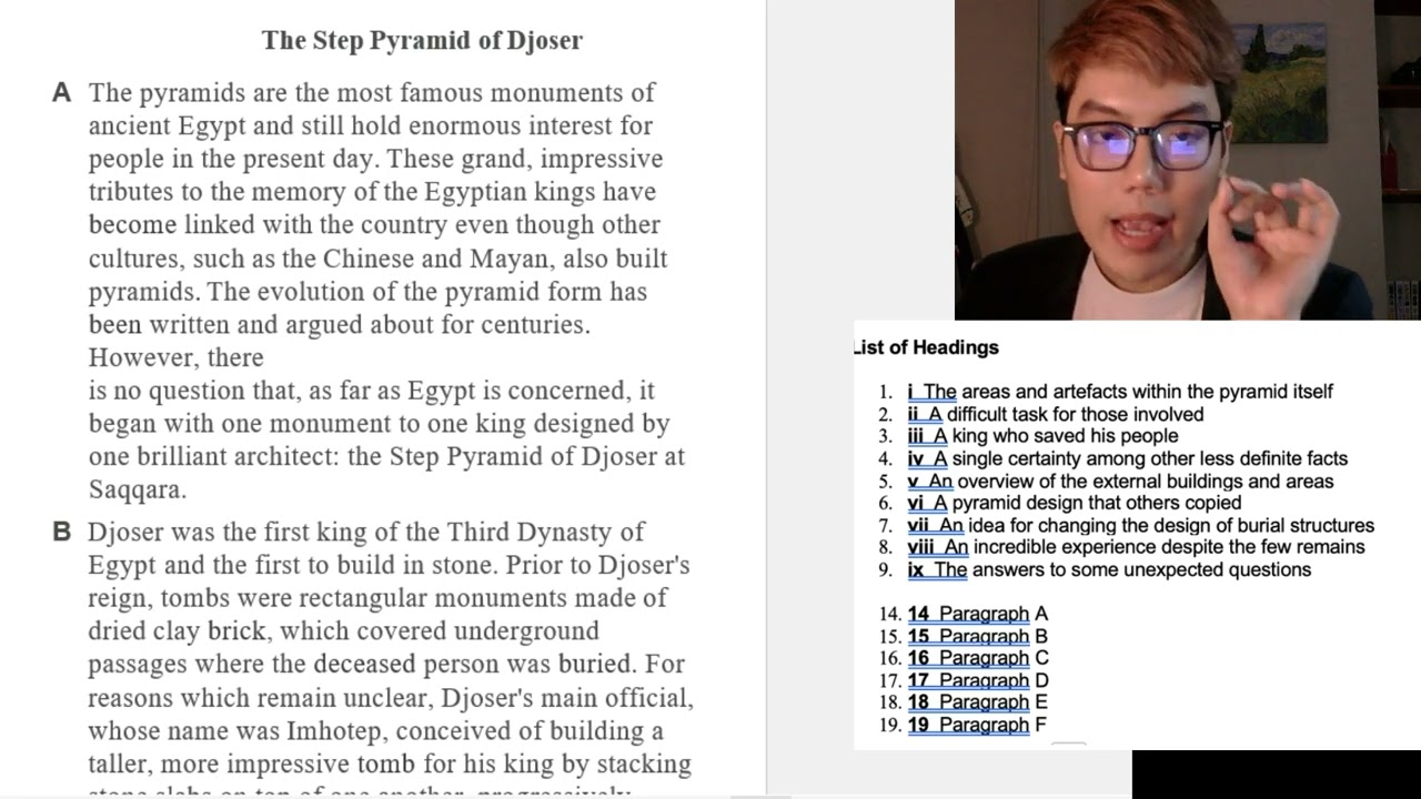 Giải Matching Headings Reading IELTS và Task 1 IELTS cùng Huy Forum | THE FORUM CENTER