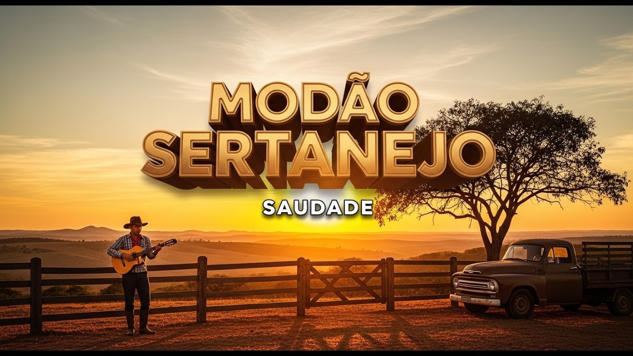 Modão Sertanejo na Madrugada — Poeira, Silêncio e Saudade Espalhada | Modão do Coração