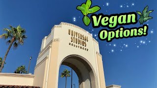 Vegan Food Guide, Universal Studios Hollywood (2019)
