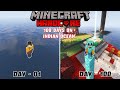 I Survived 100 Days In an Ocean Only World in Minecraft Hardcore ! Ep-2 (Hindi)
