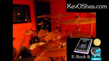 Linear Drum Fill 03 (flipped video) | Drum Lesson