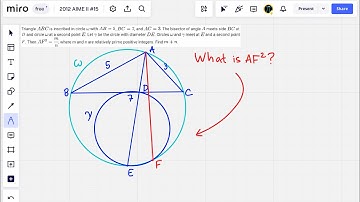 2012 AIME II #15 (Inversion)