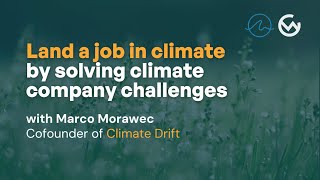 WoCl X Climate Drift : Land a job in climate by solving climate company challenges #climatejobs