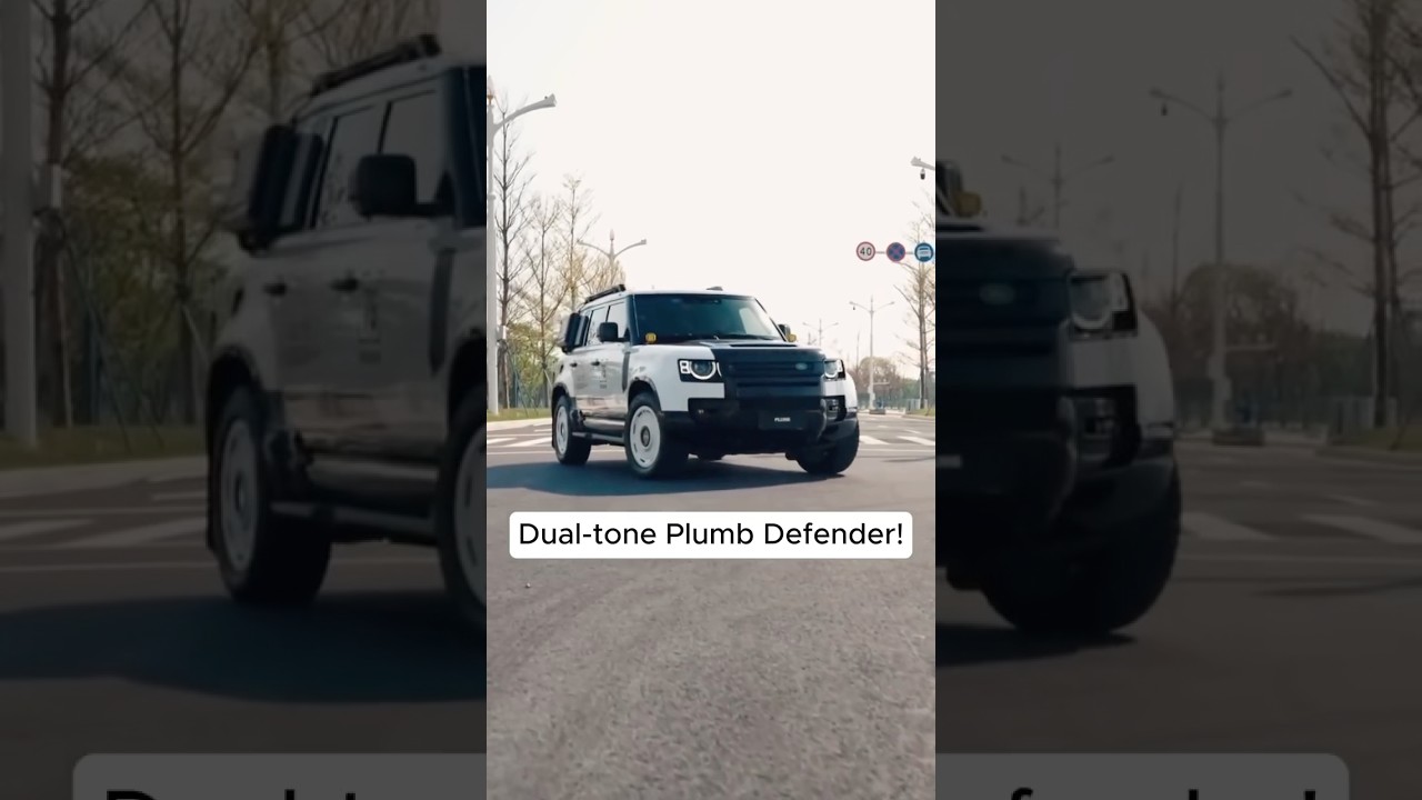 Dual-tone Plumb Defender! 