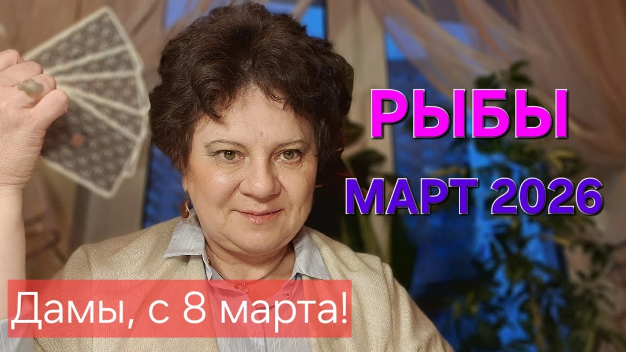 РЫБЫ получают королевские выплаты 😊. ТАРО-гороскоп на март 2026.
