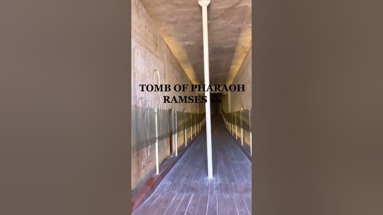 TOMB OF PHARAOH RAMSES IX #shorts #pharaoh #egypt #subscribe #thankyou