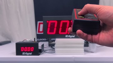 Council Meeting Speech, Talk Wireless LED Timer system & Warning Lt. DC-40UTW-Andon-Master-Secondary