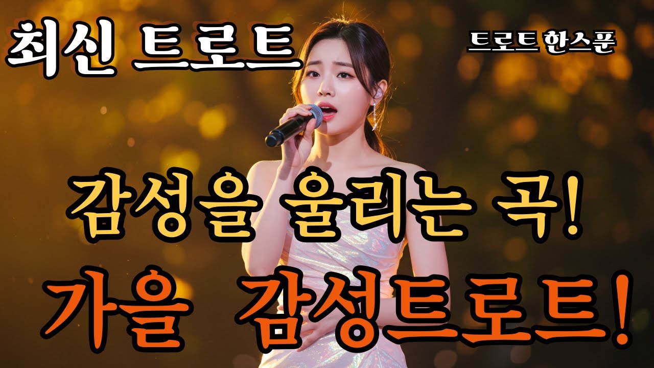 가을감성을 자극하는 트로트/ 트로트한스푼